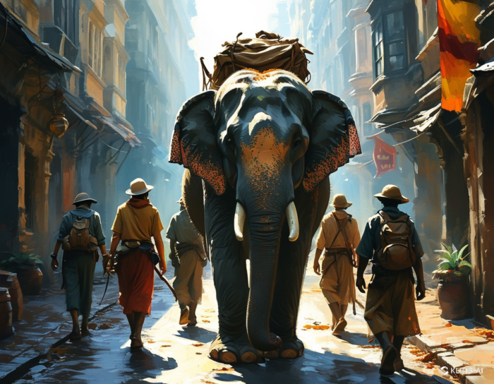 ELEPHANT RIDE