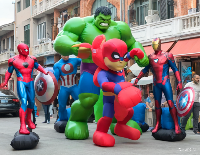 SUPERHÉROES GIGANTES