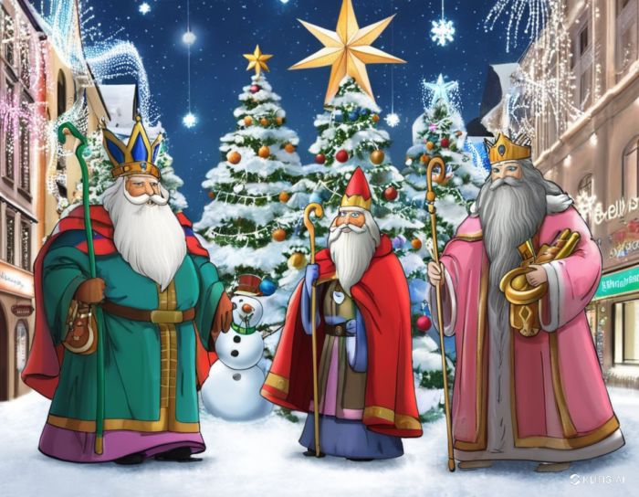 REYES MAGOS GIGANTES